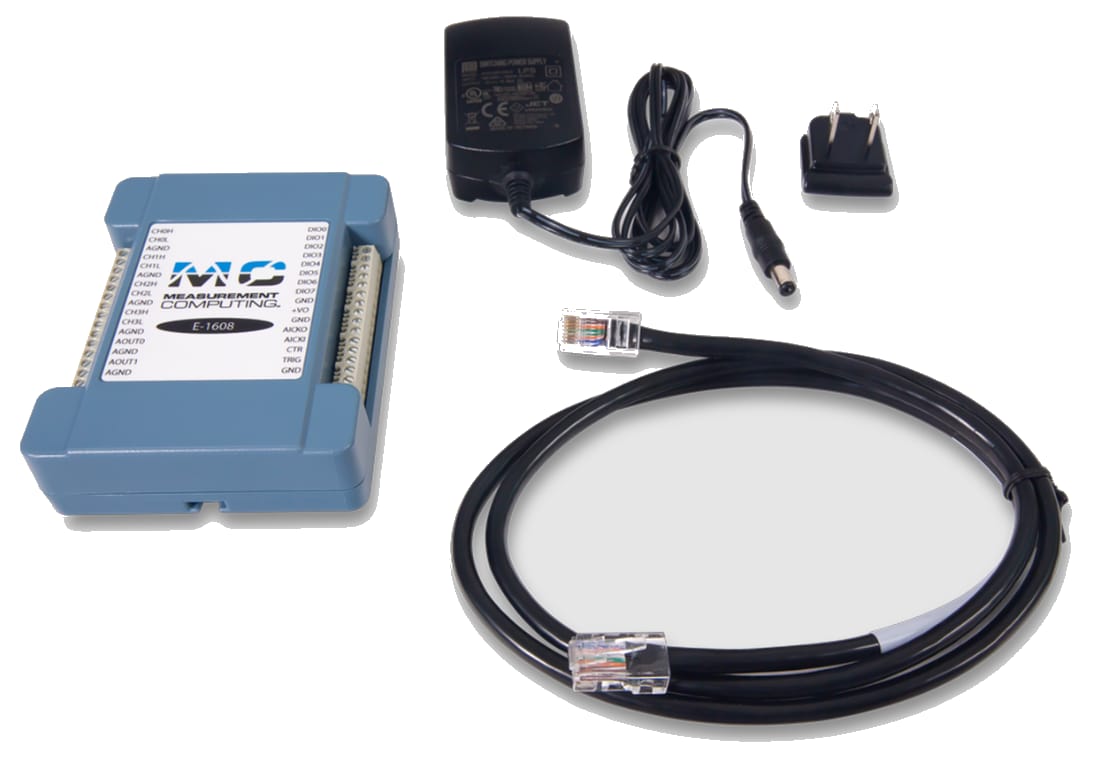 Digilent MCC E-1608 Multifunction Ethernet DAQ Device Digilent MCC E-1608 Multifunction Ethernet DAQ Device